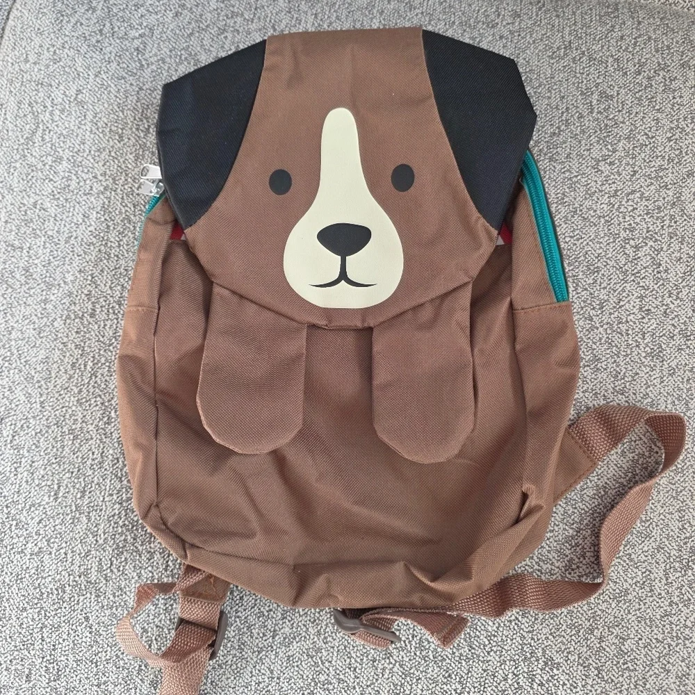 Lot of 2 Kids Small Backpacks - Dinosaur and Dog